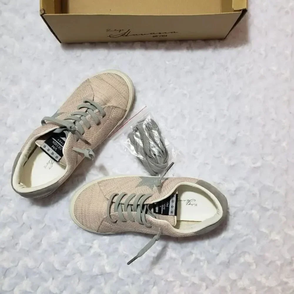 Vintage Havana Fly Salmon Multi fashion sneaker womens size 7 golden goose alt